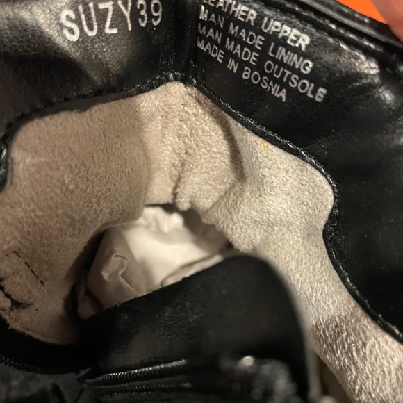 Miz Mooz NYC Leather Ankle Boots with Buckle - Suzy EU39 US Size 8.5-9 - Picture 2 of 12